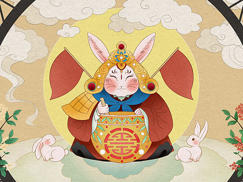 中秋兔兒爺
