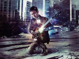 Deep in a dream 插畫制作+原創結他音樂