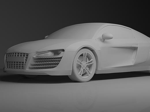 模型奥迪R8