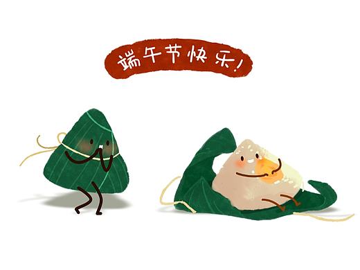 可爱到炸的小粽子