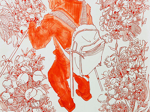 上个月今天我们没有登顶（个人主页-ZNDI4MjA1NjA=） - 创作习作 - 站酷设计师小超美术老师原创素材 - 站酷ZCOOL