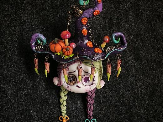 手工粘土魔药女巫
