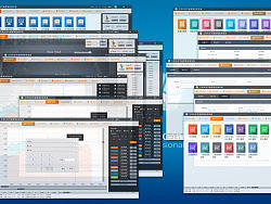 扁平化智能控制系统界面设计