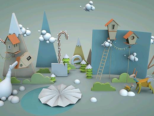 c4d临摹作品