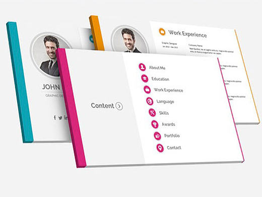 求職簡(jiǎn)歷個(gè)人簡(jiǎn)歷介紹團(tuán)隊(duì)成員介紹PPT模板