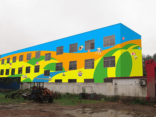 韶关翁源幼儿园彩绘喷画 工作室