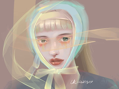 procreate 人物手绘