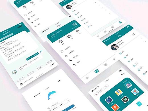 校园app（个人主页-ZNTI2NzgzOTI=） - APP界面 - 站酷设计师一颗胡杨树91原创素材 - 站酷ZCOOL
