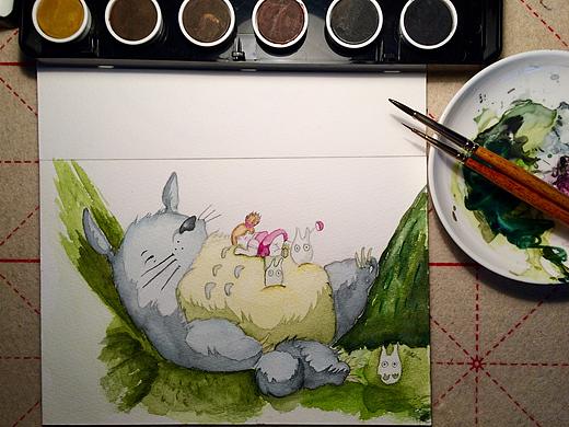 手绘水彩练习(长期贴)