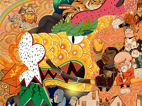木丁虎年插画