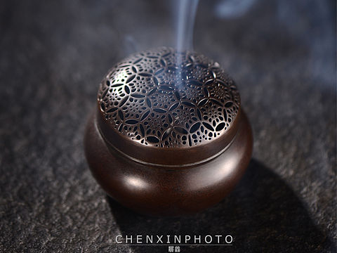 香炉/电商静物产品拍摄
