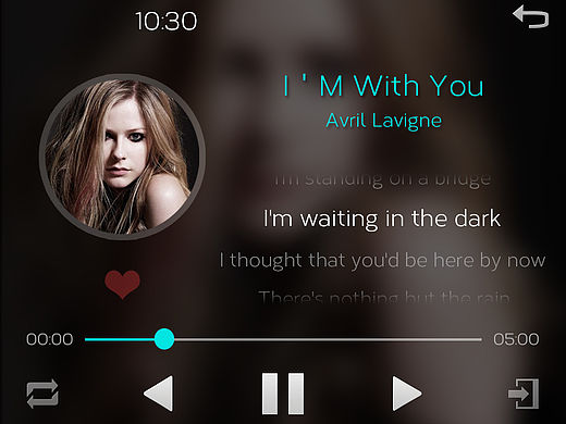 车载界面（个人主页-ZMTUwNTgwMzY=） - APP界面 - 站酷设计师南陀原创素材 - 站酷ZCOOL