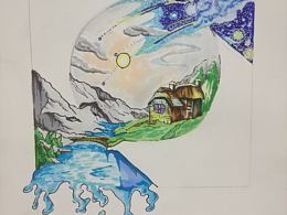 小橋流水人家設(shè)計(jì)基礎(chǔ)原創(chuàng)