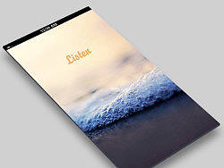 听Listen（个人主页-ZMjI1NzcwMA==） - 主题/皮肤 - 站酷设计师Qiller原创素材 - 站酷ZCOOL