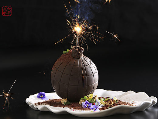 鸟巢文化中心美食摄影作品之平地一声雷