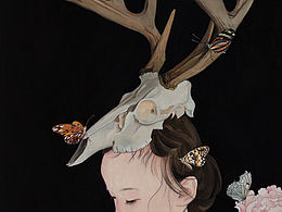 《夏日宝贝》系列 纸本设色 2019