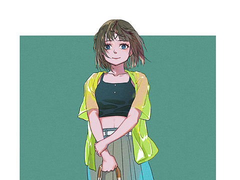 一个新的oc 通勤妹妹