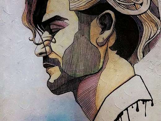 手绘人物头像（个人主页-ZMjg2NDUyMjQ=） - 绘本 - 站酷设计师maolan原创素材 - 站酷ZCOOL