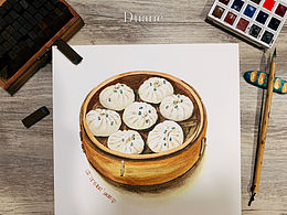 降温的冬天来一笼热气腾腾的包子吧