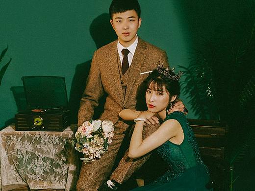 @魚喜有只貓|復古婚紗