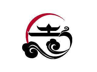 淘宝-今古月银饰-标识logo+文字logo 设计