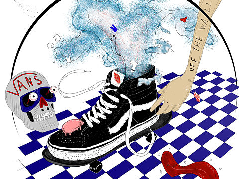 VANS艺术家TEE图案活动