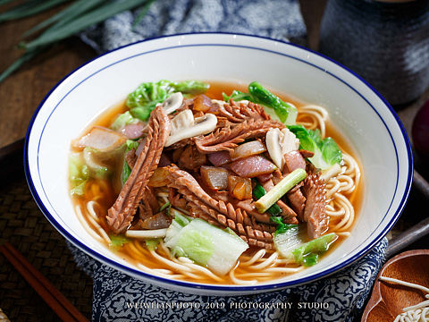 腰花面