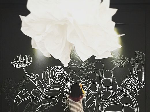 Cafe wall painting（個人主頁-ZMTQ1NjAyMjg=） - 新銳潮流插畫 - 站酷設計師FANNY妮子醬原創(chuàng)素材 - 站酷ZCOOL