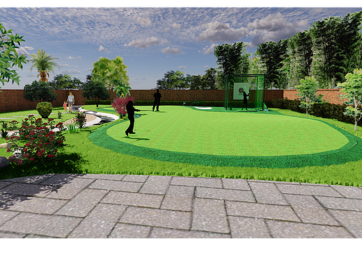 高尔夫果岭花园，足不出户享受高尔夫乐趣-欣熠体育