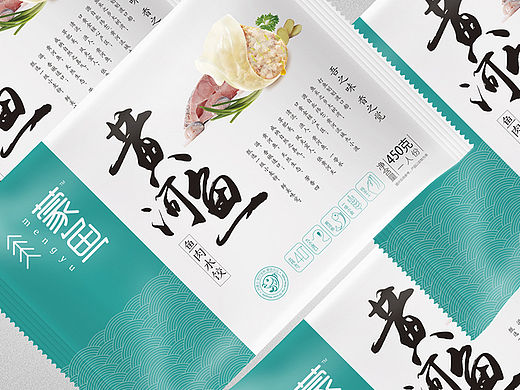 黄河鱼水饺包装