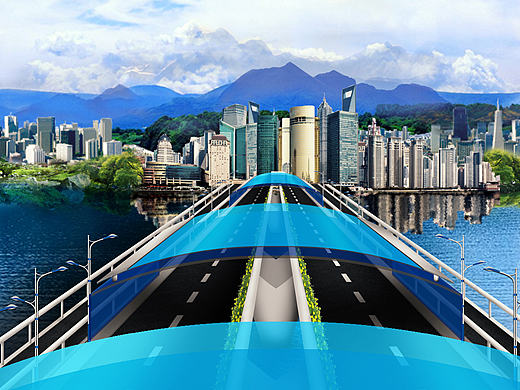 Photoshop新概桥合成（个人主页-ZMTY1MjUzMDg=） - 其他平面 - 站酷设计师GoldenMiku原创素材 - 站酷ZCOOL