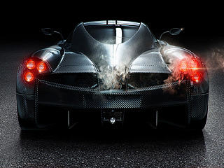 Pagani-Huayra CGI