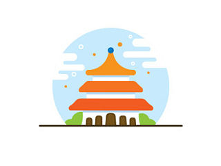 场景小插图 | 山桥亭沙