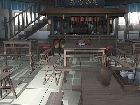 日系古风场景
