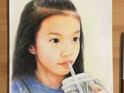 彩铅（个人主页-ZMjgyOTIzNTY=） - 绘画 - 站酷设计师待到葡萄成熟时原创素材 - 站酷ZCOOL