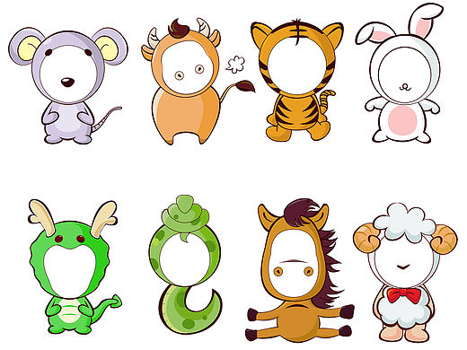 十二生肖-卡通版