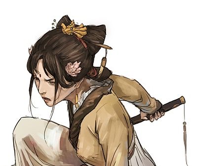 女侠客（个人主页-ZMTIyNDg1Njg=） - 创作习作 - 站酷设计师巴比伦塔原创素材 - 站酷ZCOOL
