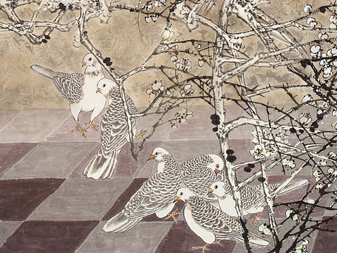 李静文花鸟画欣赏