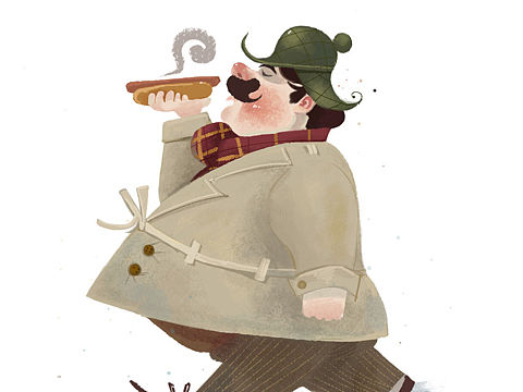 临摹一张julia大师的作品！开启插画的学习之旅！