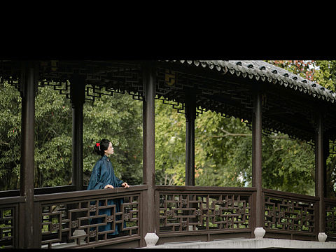汉服摄影｜「故人何在 煙水茫茫」