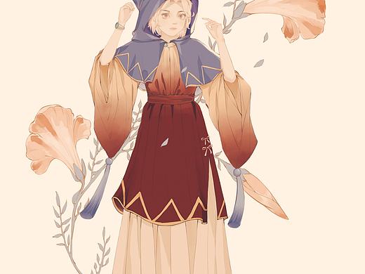 花拟人（个人主页-ZNTUzNDA4Mjg=） - 创作习作 - 站酷设计师胡椒花椒盐原创素材 - 站酷ZCOOL