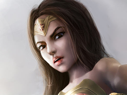 神奇女侠同人手绘