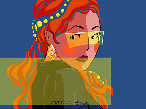 2020（個(gè)人主頁(yè)-ZNDI2NjA1MDg=） - 商業(yè)插畫 - 站酷設(shè)計(jì)師過(guò)海鯊魚原創(chuàng)素材 - 站酷ZCOOL