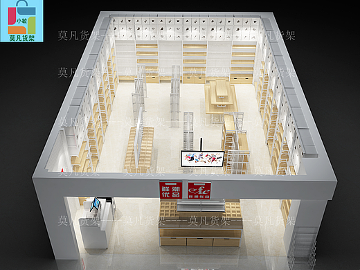 名创优品货架为持续店面新鲜感个性化设计满足年轻人