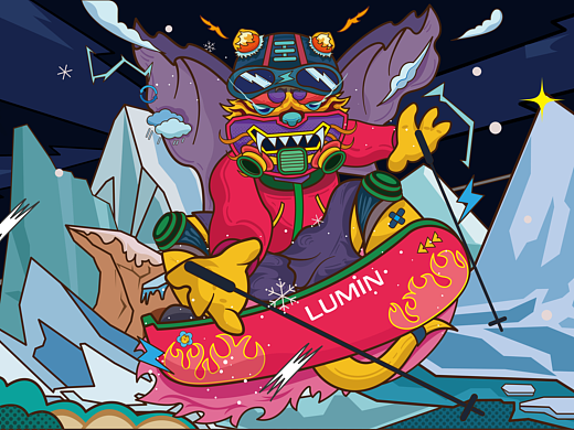 【长安Lumin】如虎添翼（个人主页-ZNjg1OTY3NzY=） - 图案 - 站酷设计师SOMEON_原创素材 - 站酷ZCOOL