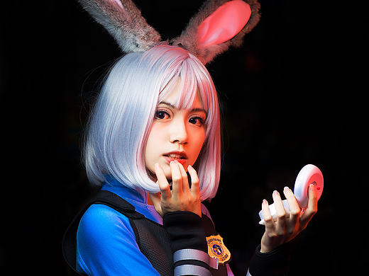 疯狂动物城-Judy拟人-cosplay 场照