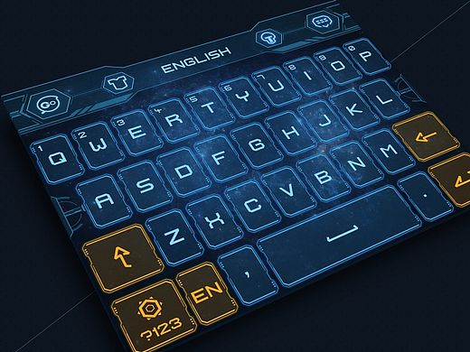 输入法未来科技主题设计