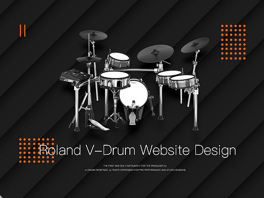 Roland V-drum Design（个人主页-ZMjEyMjYyNzY=） - 企业官网 - 站酷设计师龙龙真调皮原创素材 - 站酷ZCOOL