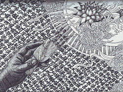 《莲生娑婆》手绘过程