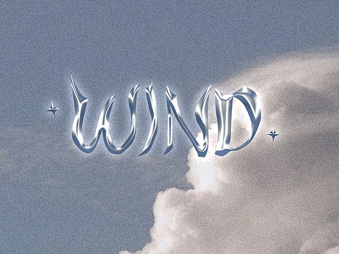 Acid typography /  金属字体设计